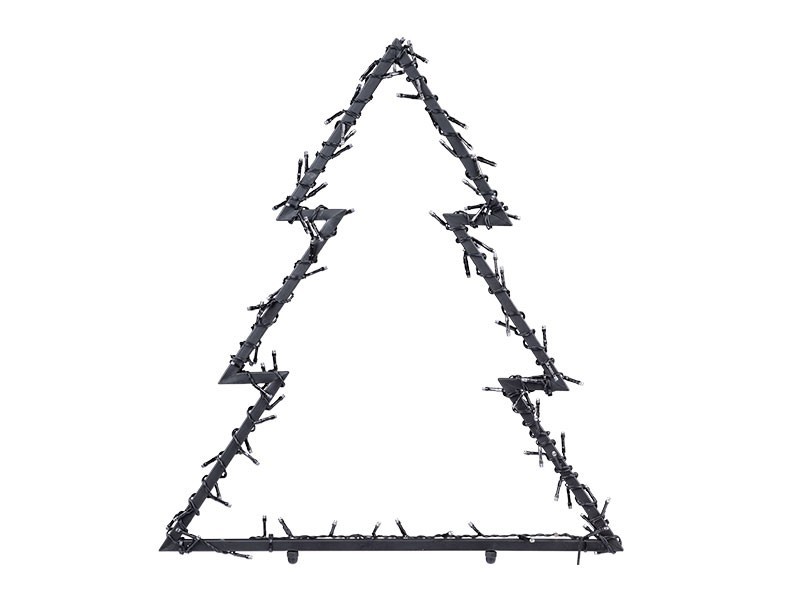 Kovový stromek 200LED, venkovní 60x1,5x84cm - foto 2