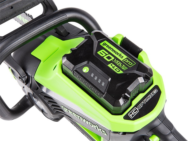 AKU reťazová píla Greenworks GD60CS402 60V - foto 8
