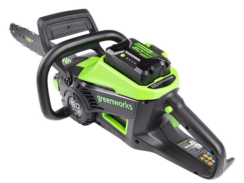 AKU reťazová píla Greenworks GD60CS402 60V - foto 9