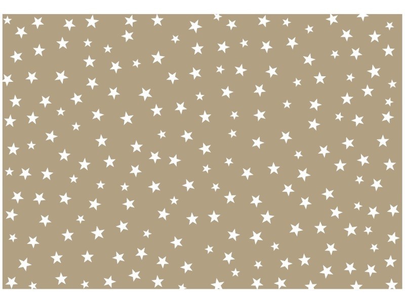 Balicí kraft papír bílý potisk 3 motivy, 70g, 200x70 cm - foto 4