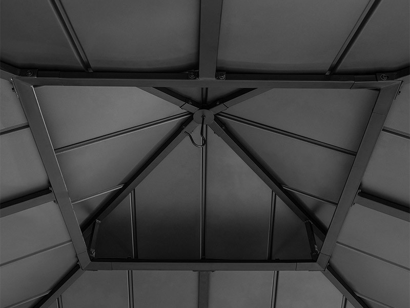 Altán Paps černá 335 x 335 cm - foto 6