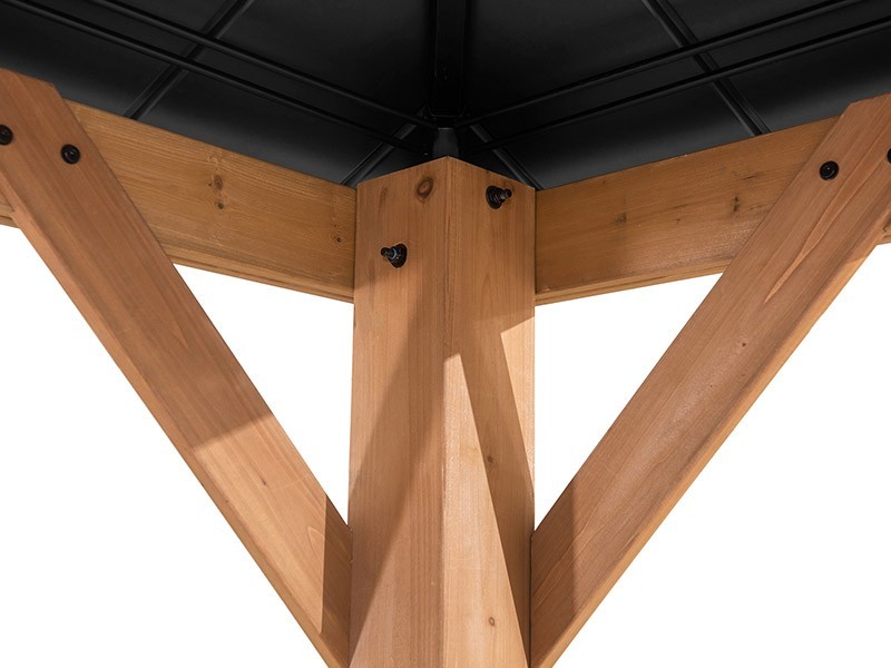 Altán Paps černá 335 x 335 cm - foto 8