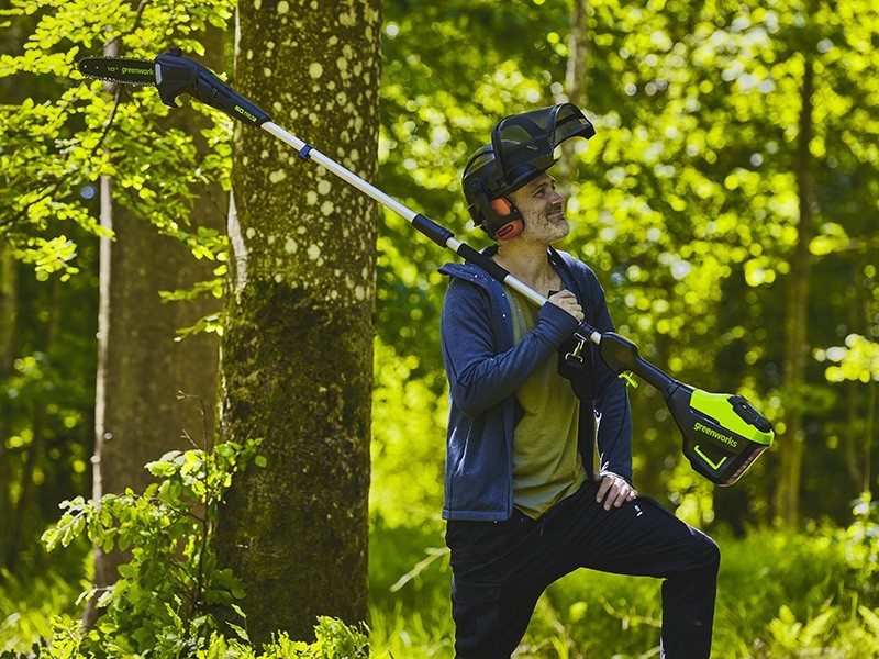 AKU Prořezávač větví Greenworks GD60PS25 60V - foto 17