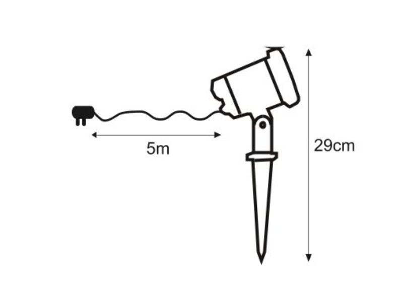 Laserový projektor, zelená/červená - foto 3