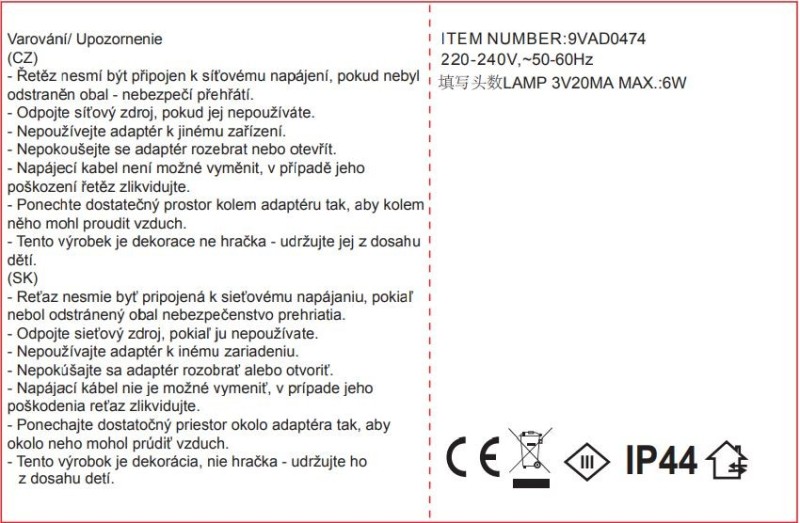 Laserový projektor, zelená/červená - foto 4