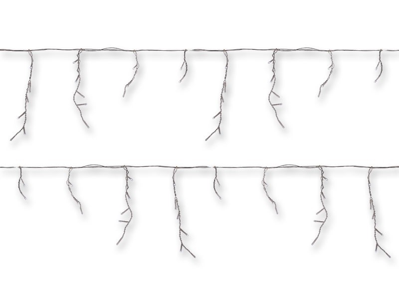 Svetelný záves 7,8m, 400LED, studená biela - foto 2