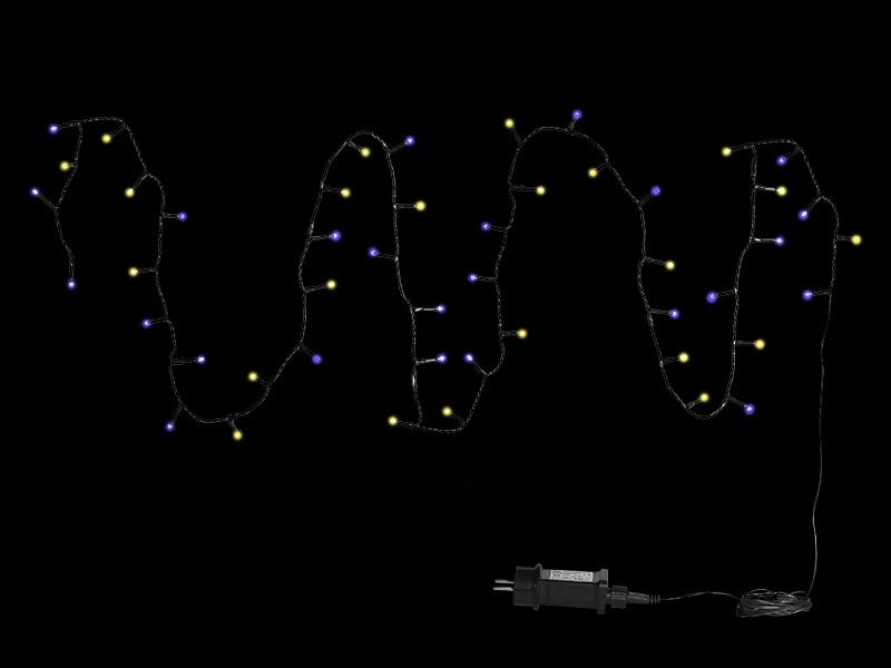 Světelný řetěz 10m, 200LED, barevný - foto 2