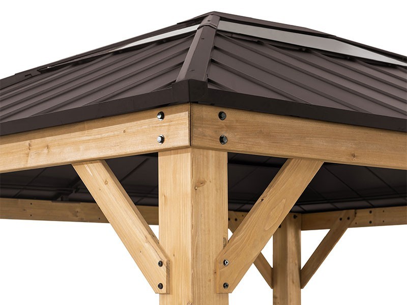 Altán Bruri hnědá 393 x 335 cm - foto 7