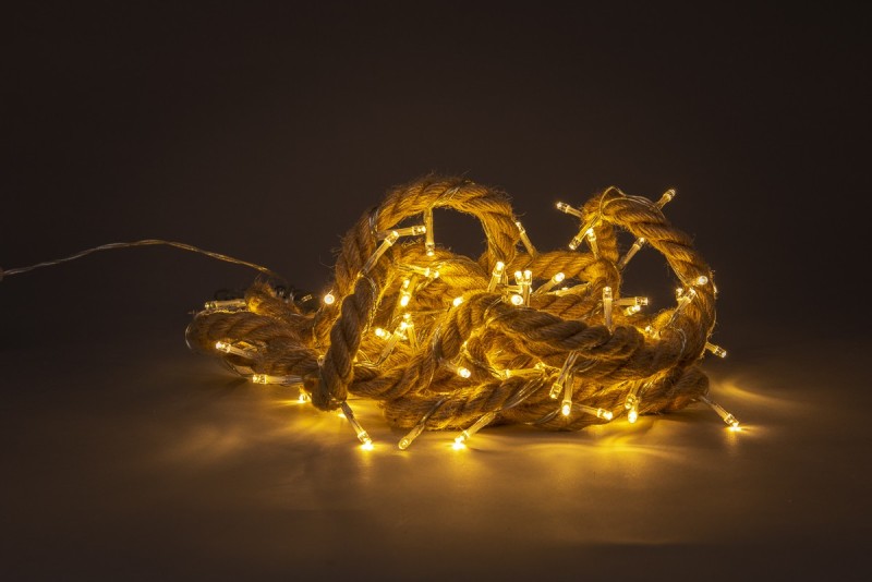 Svetelné lano 100LED, 5m - foto 5