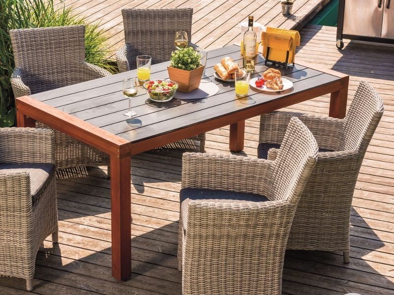 Podnož stolu IRBIS 174,7x89x75cm,eukalyptus - foto 10