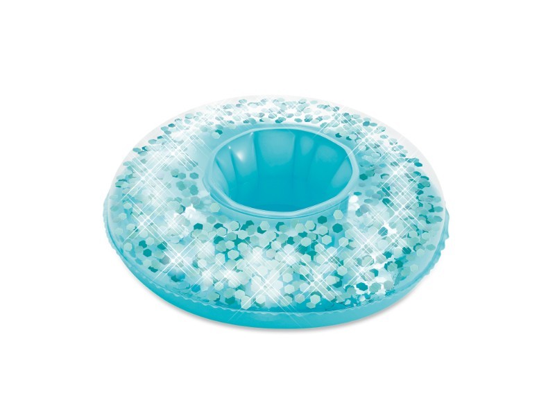 Nafukovací držiak na nápoje modrý 23x8cm - foto 1