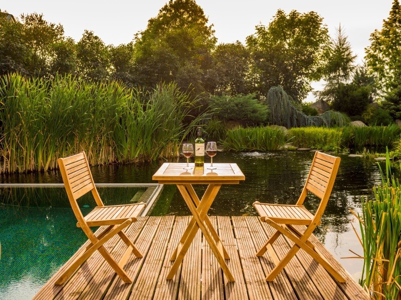 Balkónové kreslo AMBRA 85x51x42cm, teak - foto 4 Balkónové kreslo AMBRA 85x51x42cm, teak - foto 4