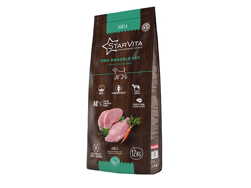 StarVita granule pro psy velkých plemen 12kg - foto 1