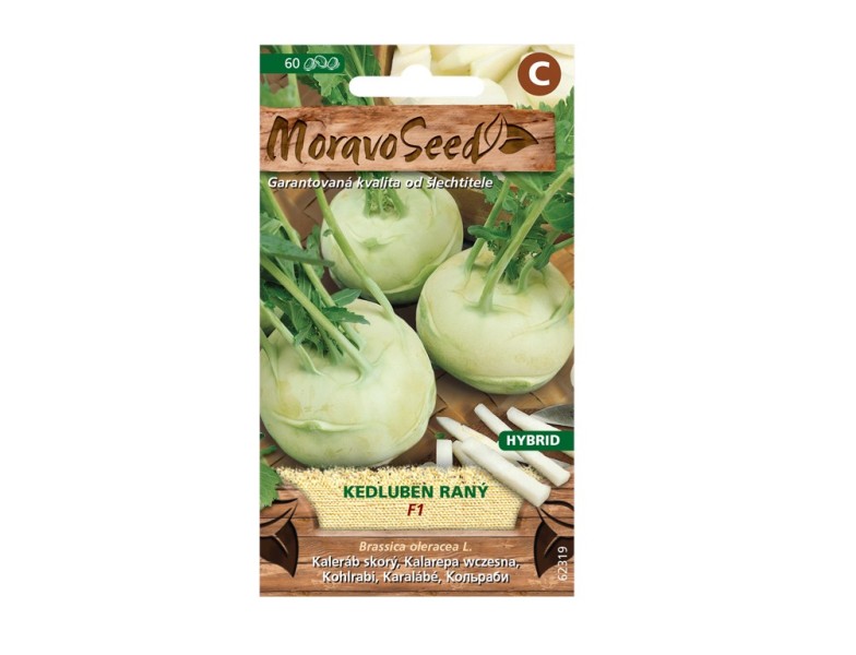 Kaleráb skorý KREF F1 - hybrid - foto 1