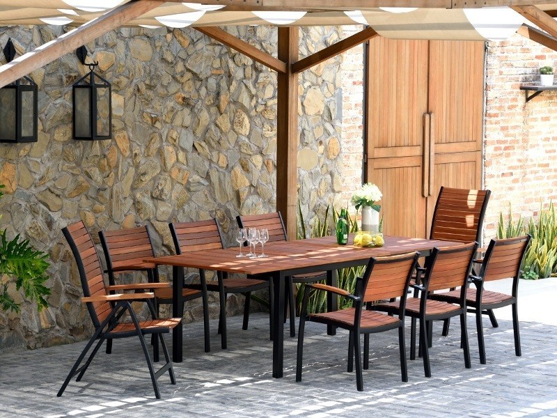 Rozkládací stůl FLAMINGO 180-240x98,9x74,7cm - foto 8 Rozkládací stůl FLAMINGO 180-240x98,9x74,7cm - foto 8