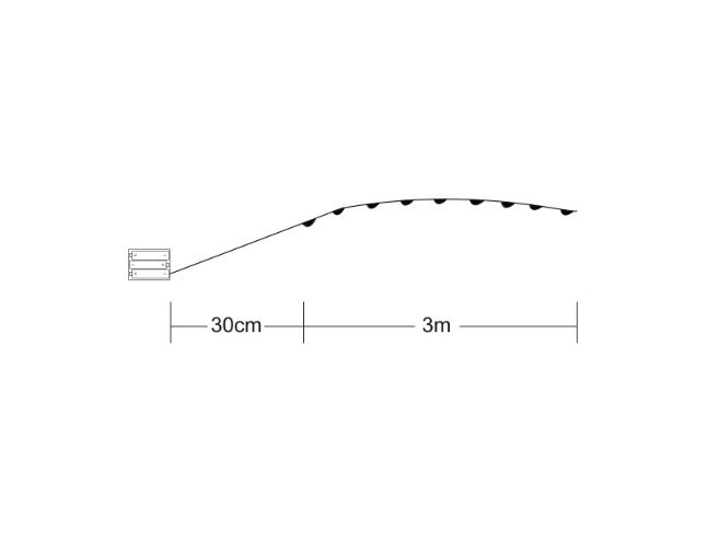 Světelná struna 3m, 30LED, teplá bílá - foto 5 Světelná struna 3m, 30LED, teplá bílá - foto 5