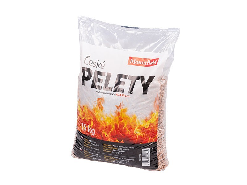 Pelety dřevěné Mountfield 15 kg - foto 2