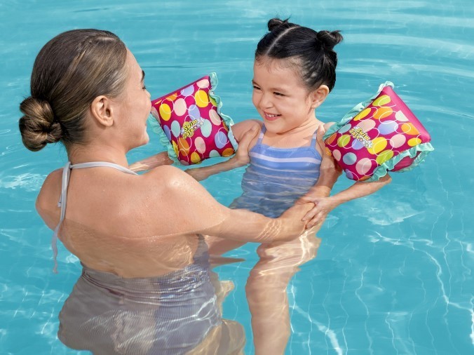 Detské plávacie rukávy S/M - foto 4