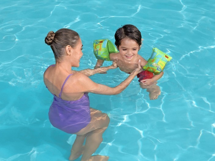 Detské plávacie rukávy S/M - foto 5