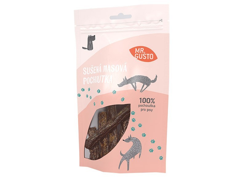 Mr. Gusto Hovädzie klobásky 150g - foto 1 Mr. Gusto Hovädzie klobásky 150g - foto 1