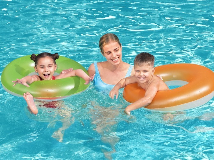 Nafukovací kruh neonový 76cm - foto 3 Nafukovací kruh neonový 76cm - foto 3