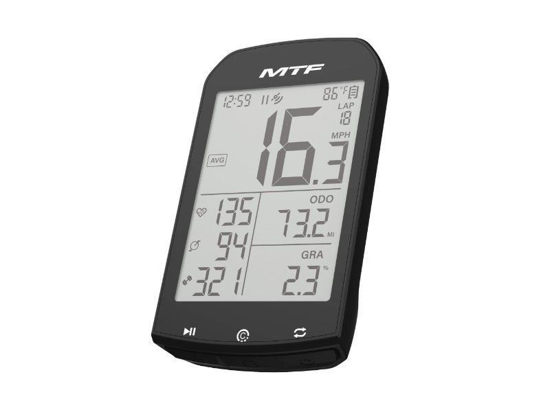 Cyklocomputer MTF, GPS bezdrátový - foto 2