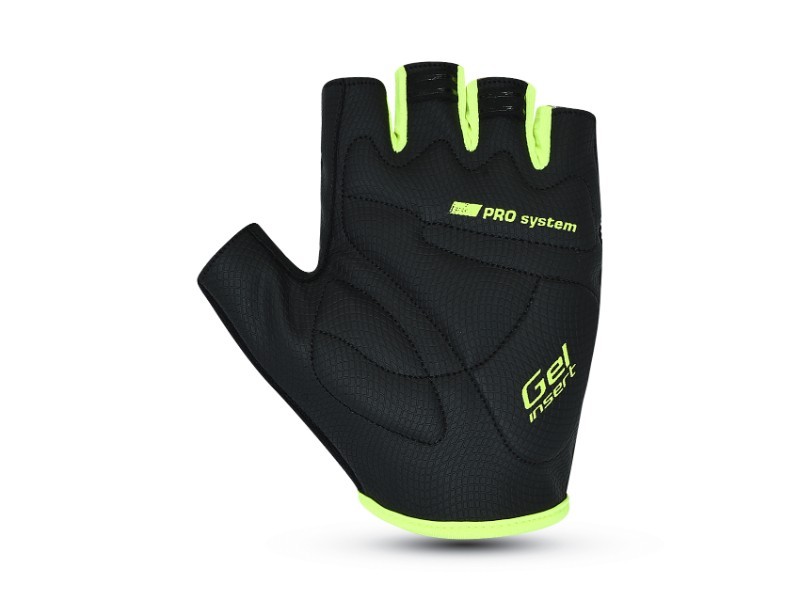 Cyklistické rukavice MTF, zelené, XL - foto 3