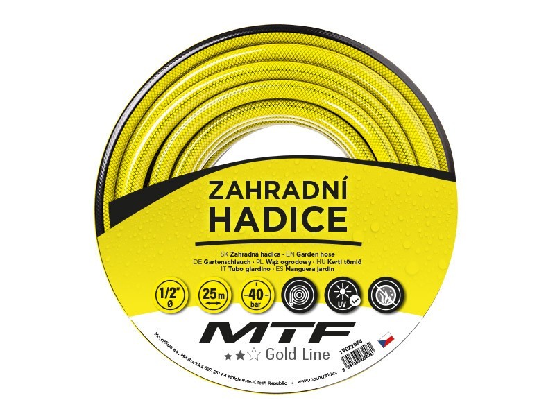 Hadice MTF Gold line 1/2" 25m Hadice MTF Gold line 1/2" 25m