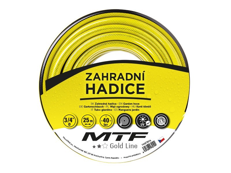Hadica MTF Gold line 3/4" 25m Hadica MTF Gold line 3/4" 25m
