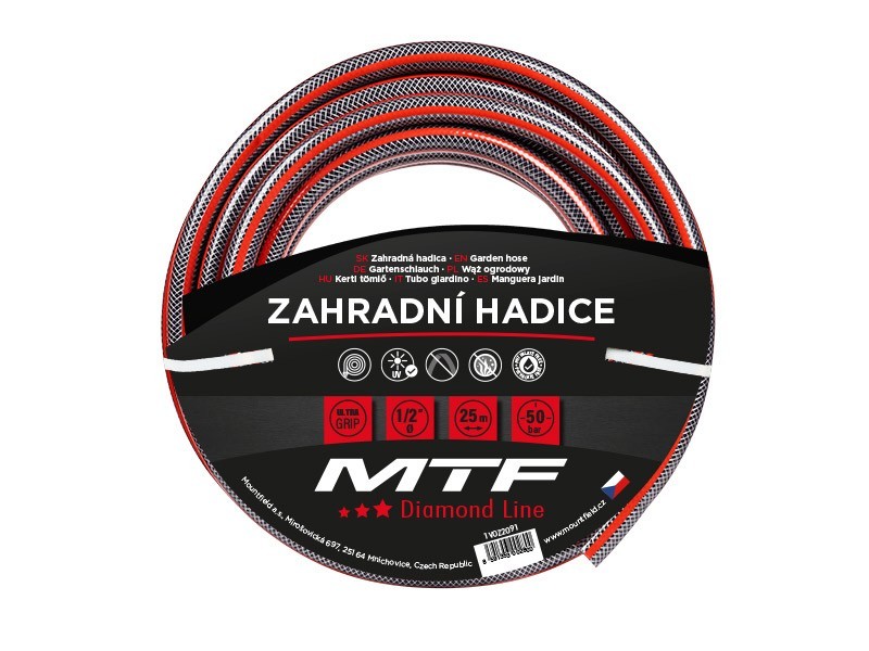 Hadice MTF Diamond line Red 1/2" 25m - foto 1