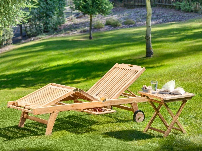 Taburet GENTLE 50x50x50cm, teak - foto 2