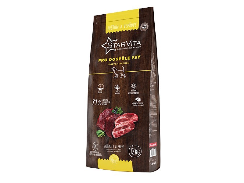 StarVita granule pre psov malých plemien 12kg - foto 1 StarVita granule pre psov malých plemien 12kg - foto 1