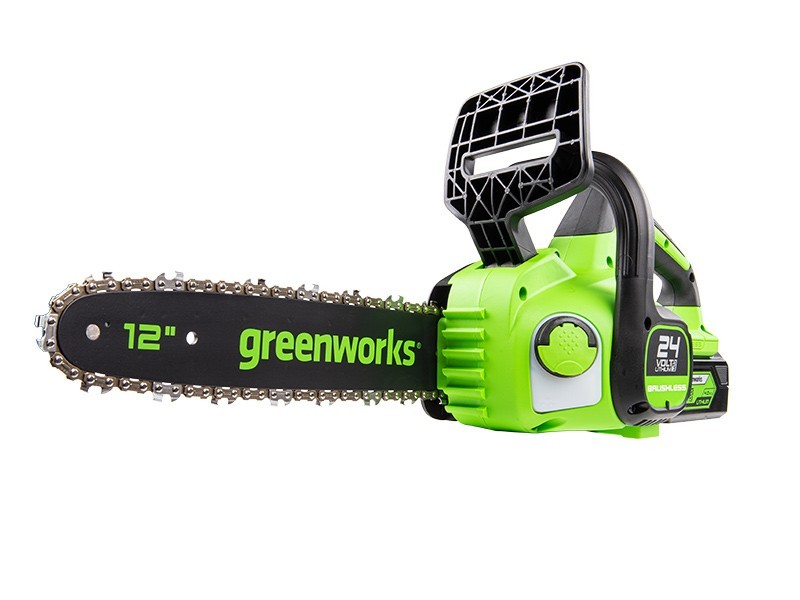 AKU Reťazová píla Greenworks GD24CS30 24V - foto 3 AKU Reťazová píla Greenworks GD24CS30 24V - foto 3