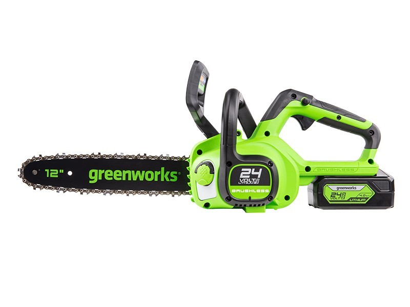 AKU Reťazová píla Greenworks GD24CS30 24V - foto 4 AKU Reťazová píla Greenworks GD24CS30 24V - foto 4