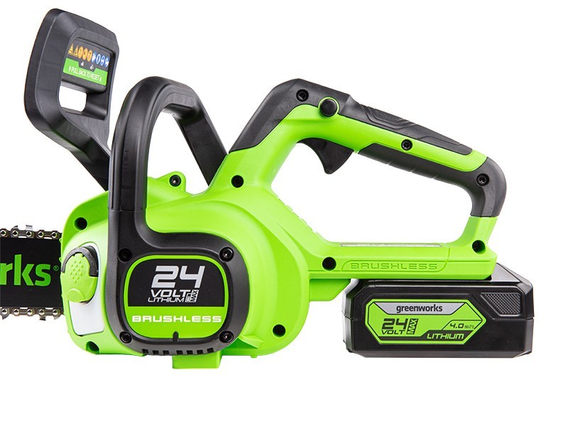 AKU Reťazová píla Greenworks GD24CS30 24V - foto 8 AKU Reťazová píla Greenworks GD24CS30 24V - foto 8