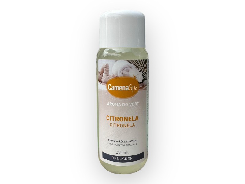 Vonná esencia, 250 ml do vírivky - citronela - foto 1 Vonná esencia, 250 ml do vírivky - citronela - foto 1