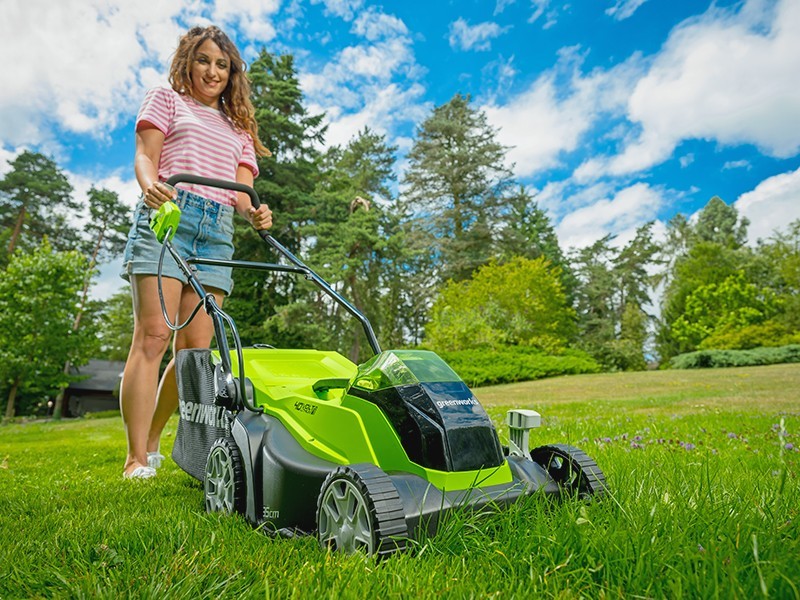 Aku rotační sekačka Greenworks G40LM35 40V - foto 20