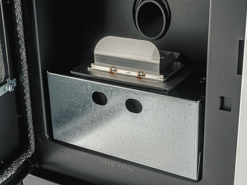 Kachle Delia peletová, biela - foto 5 Kachle Delia peletová, biela - foto 5