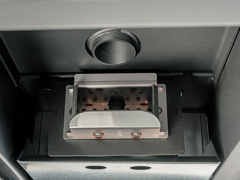 Kachle Delia peletová, biela - foto 6 Kachle Delia peletová, biela - foto 6