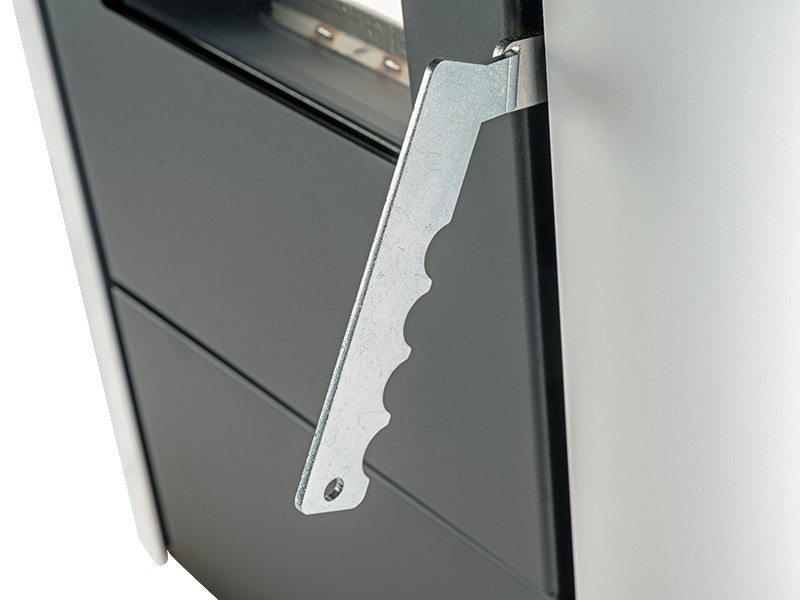 Kachle Delia peletová, biela - foto 11 Kachle Delia peletová, biela - foto 11