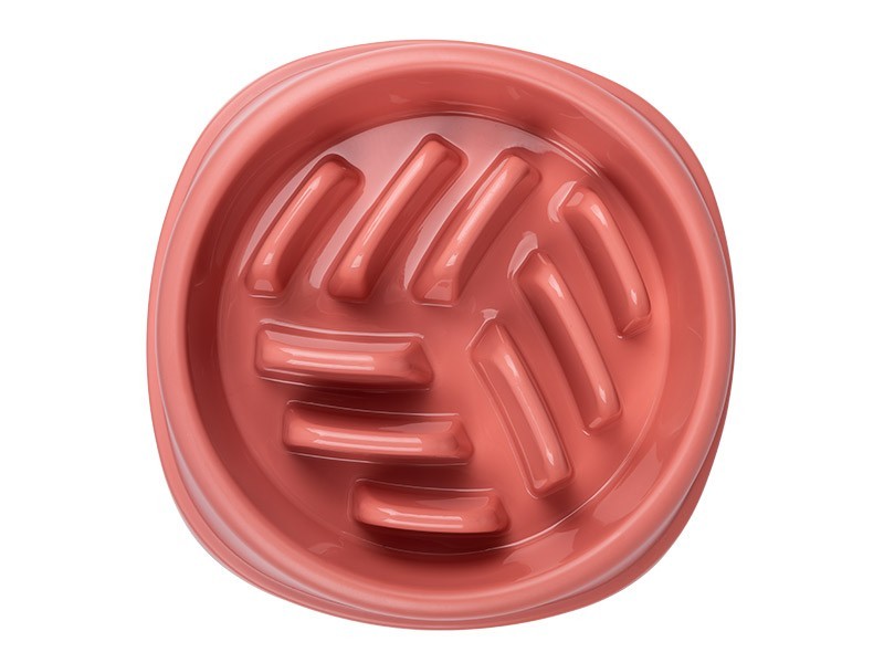 Plastová protihltacia miska pre psov ružová 21cm - foto 2 Plastová protihltacia miska pre psov ružová 21cm - foto 2