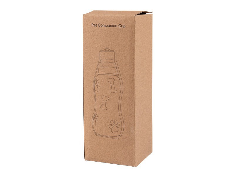 Cestovná fľaša na vodu pre psov modrá 400ml - foto 3 Cestovná fľaša na vodu pre psov modrá 400ml - foto 3