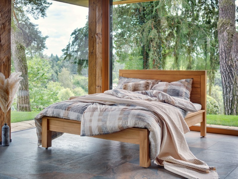 Postel teaková Bali dream 160x200 cm - foto 4