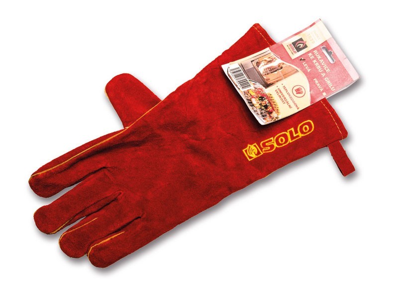 Rukavice ke krbu a grilu, levá - foto 1