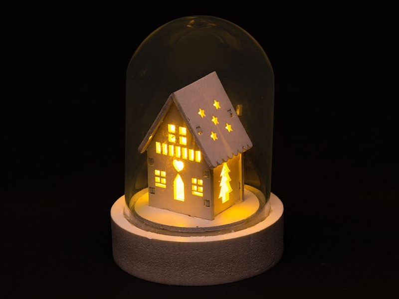 LED dekorace zimní krajina 8,5cm, různé druhy - foto 1 LED dekorace zimní krajina 8,5cm, různé druhy - foto 1