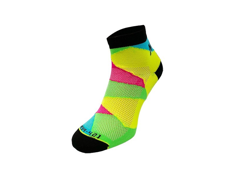 Ponožky MTF, veľ. 39-42, farebné fluo