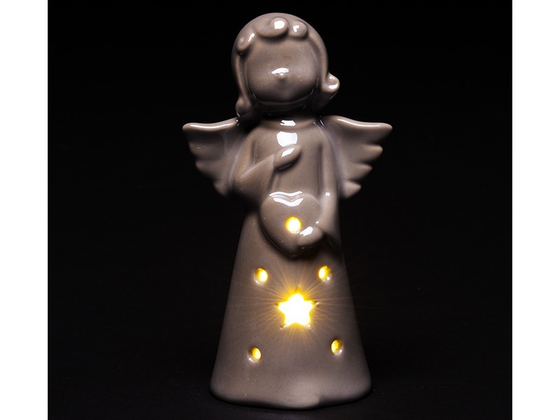 LED vánoční dekorace anděl 12cm - foto 2 LED vánoční dekorace anděl 12cm - foto 2