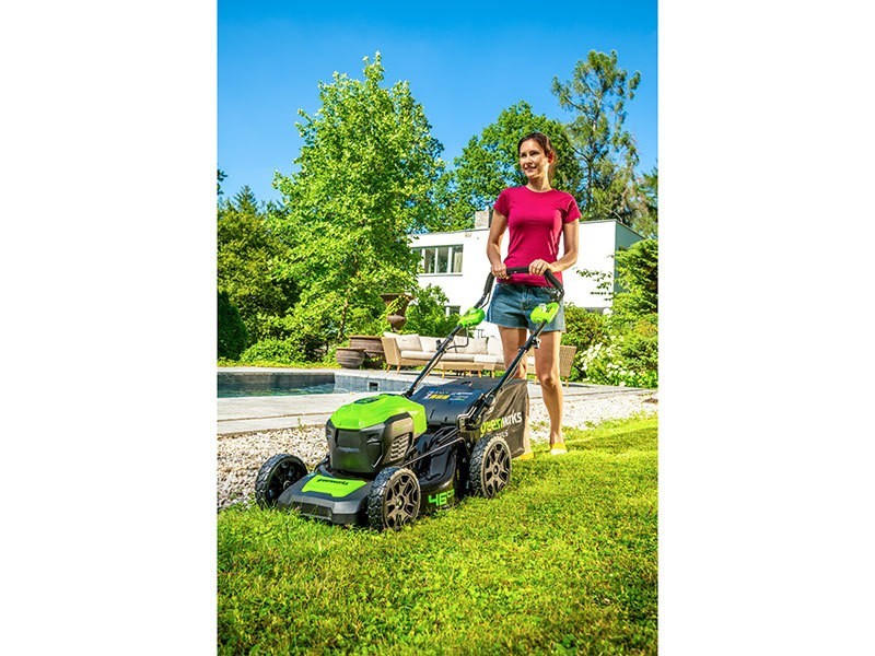 Aku sekačka s poj. Greenworks GD40LM46SP 40V - foto 24