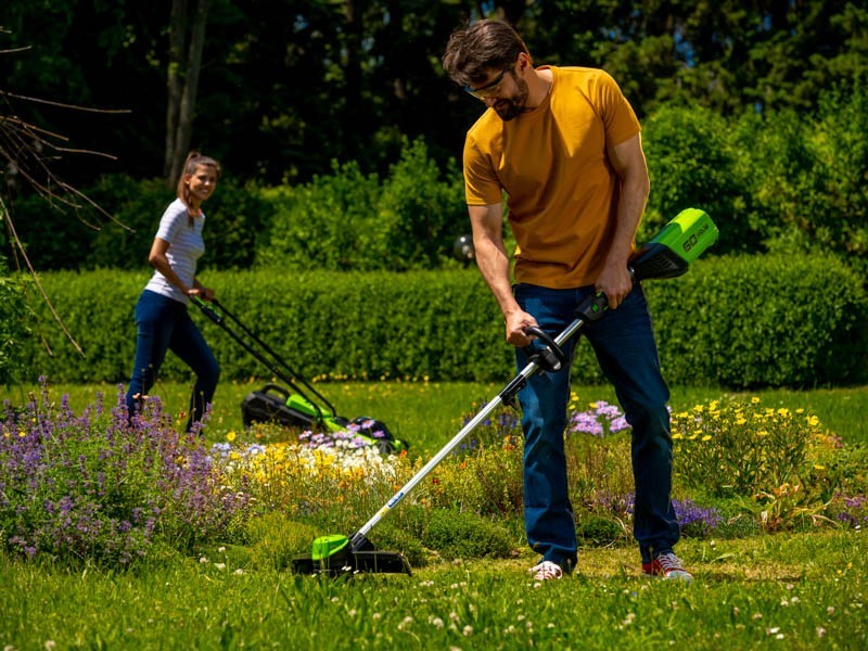 Aku strunová sekačka Greenworks GD60LT 60V - foto 14