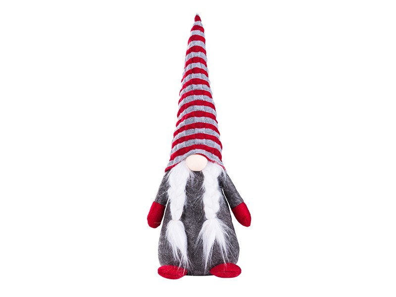 Vánoční dekorace skřítek 44cm mix barev - foto 2